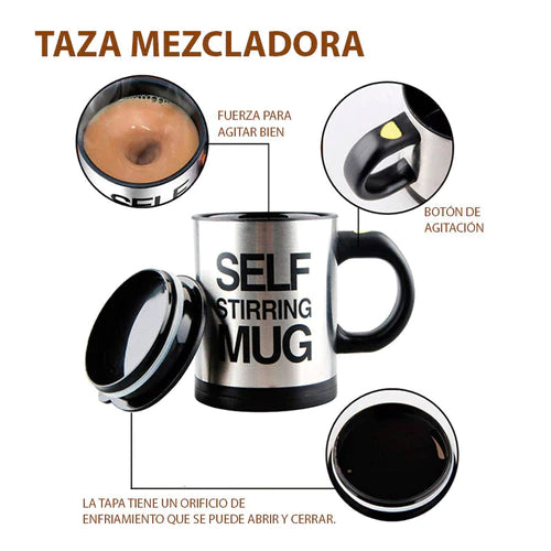 MIXMATE- TAZA MEZCLADORA AUTOMATICO™